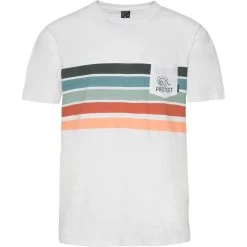 Protest Judoc T-Shirt Men Seashelloffwhite