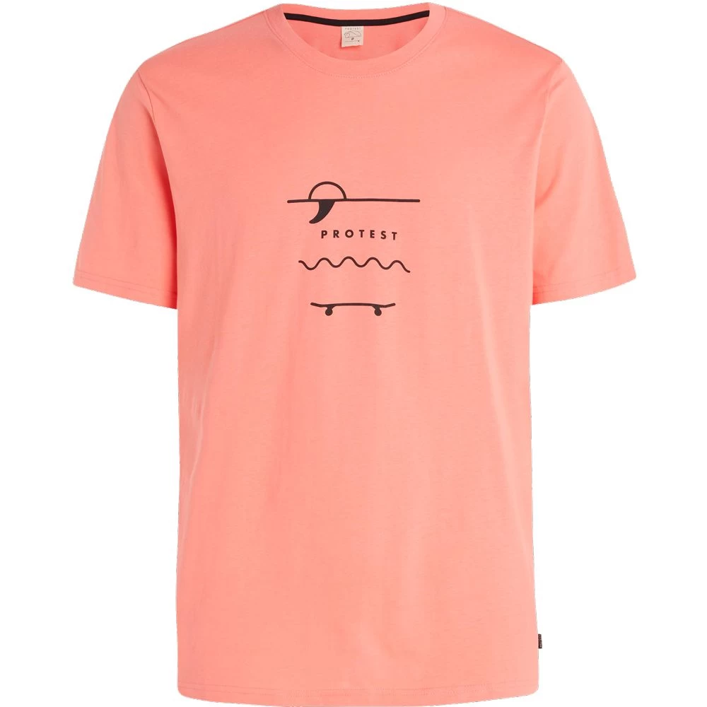 Protest Ahaird T-Shirt Men Shellpeach 3 Protest Ahaird T-Shirt Men Shellpeach