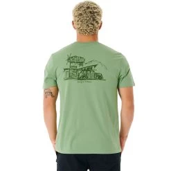 Rip Curl Keep On Trucking T-Shirt Men Jade -Water Adventure 10047381392b Ripcurl Keep On Trucking T Shirt He jade