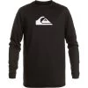 Quiksilver Solid Streak UV-Shirt Men Black