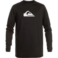 Quiksilver Solid Streak UV-Shirt Men Black