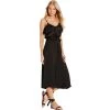 Seafolly Ruffled Midi Dress Women Black -Water Adventure 105428711963A seafolly ruffled kleid damen black