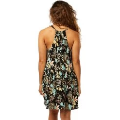 Rip Curl Sundance Cover Up Dress Women Black -Water Adventure 10547383599b Ripcurl Sundance Cover Up Kleid Da schwarz