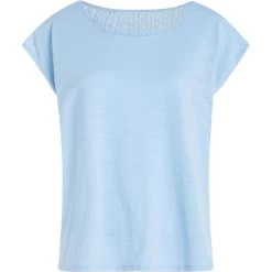 Protest Nice T-Shirt Women Chambray Blue