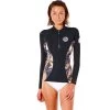 Rip Curl G Bomb Wetsuit Jacket Women Black Gold -Water Adventure 14147389403a Ripcurl G BOMB Langarm UV Shirt Da black gold