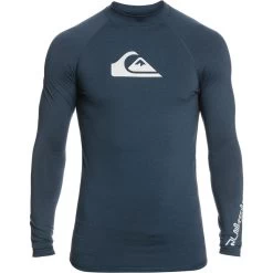 Quiksilver All Time Rashguard Men Blue