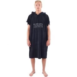 Rip Curl Mix Up Hooded Towel Black