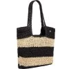 Seafolly Splice Woven Tote Schwarz -Water Adventure 29642874160a Seafolly Splice Woven Tote Strandtasche DA schwarz