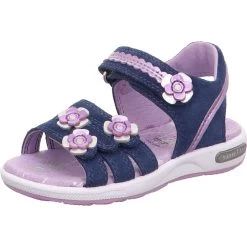 Superfit Little Girls Sandals Girls Blue Purple