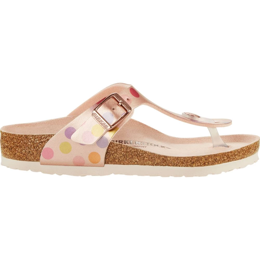 Birkenstock Gizeh Sandals Kids Electric Metallic Dots Copper 4 Birkenstock Gizeh Sandals Kids Electric Metallic Dots Copper - Image 2