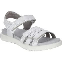 ECCO Flora Sandal Kids White