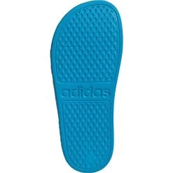 ADIDAS Adilette Aqua Slides Kids Solar Blue Footwear White -Water Adventure 40410020661F adidas Aqua Adilette Kinder blau