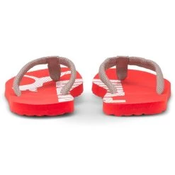 Puma Epic Flip V2 Jr. Flip Flops Kids High Risk Red Steel Gray White -Water Adventure 40423168680E Puma Epic Flip v 2Jr Flip Flops Kinder rot