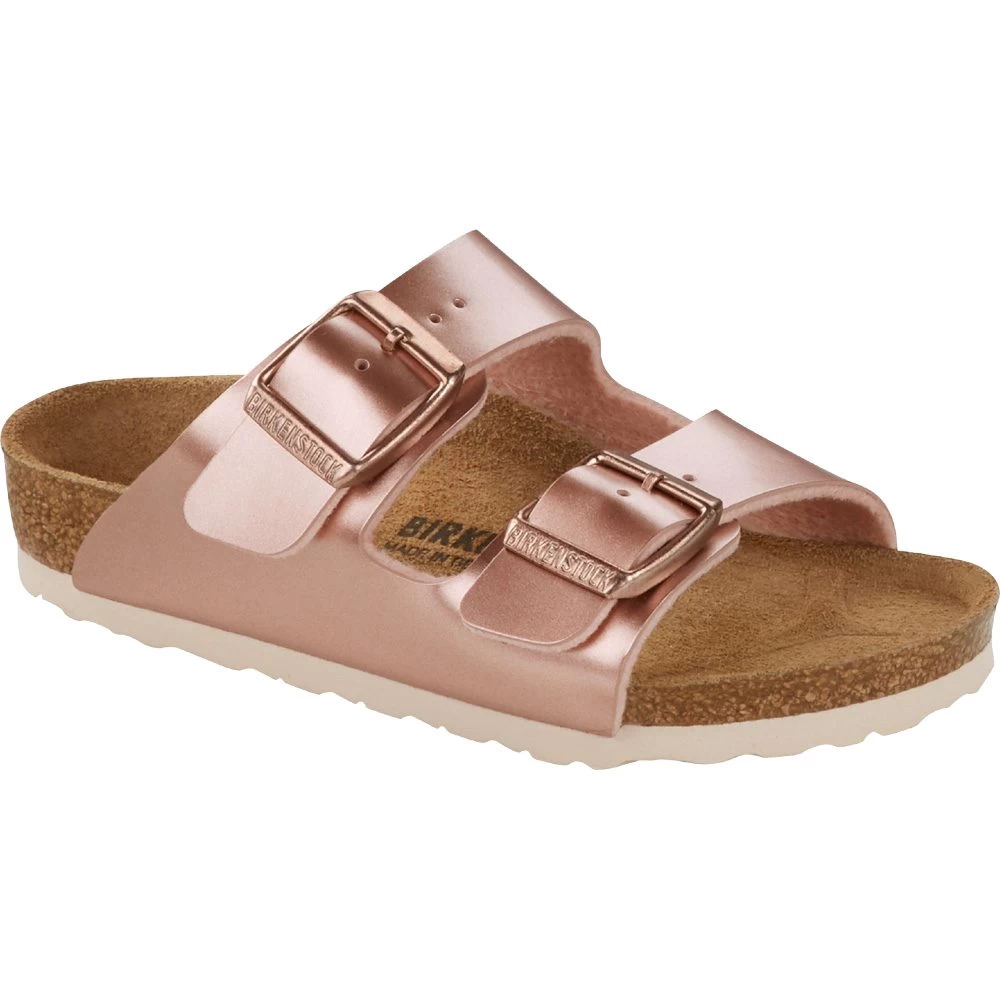 Birkenstock Arizona Sandals Kids Electric Metallic Copper 3 Birkenstock Arizona Sandals Kids Electric Metallic Copper