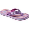Reef Ahi Sandals Kids Lavender Hearts