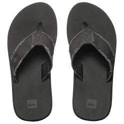 Quiksilver Monkey Abyss Flip Flops Boys Black -Water Adventure 40801808C quicksilver abyss flipflop kinder black