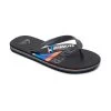 Quiksilver Molokai Slab Flip-Flops Boys Black Grey Blue -Water Adventure 40841679377A quiksilver molokai sandal black
