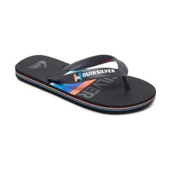Quiksilver Molokai Slab Flip-Flops Boys Black Grey Blue
