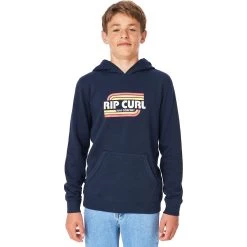 Rip Curl Mama Fleece Hoodie Boys Navy