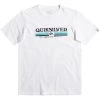 Quiksilver Lined Up T-Shirt Boys White -Water Adventure 41841670787a Quicksil LINEDUP T Shirt Ju white
