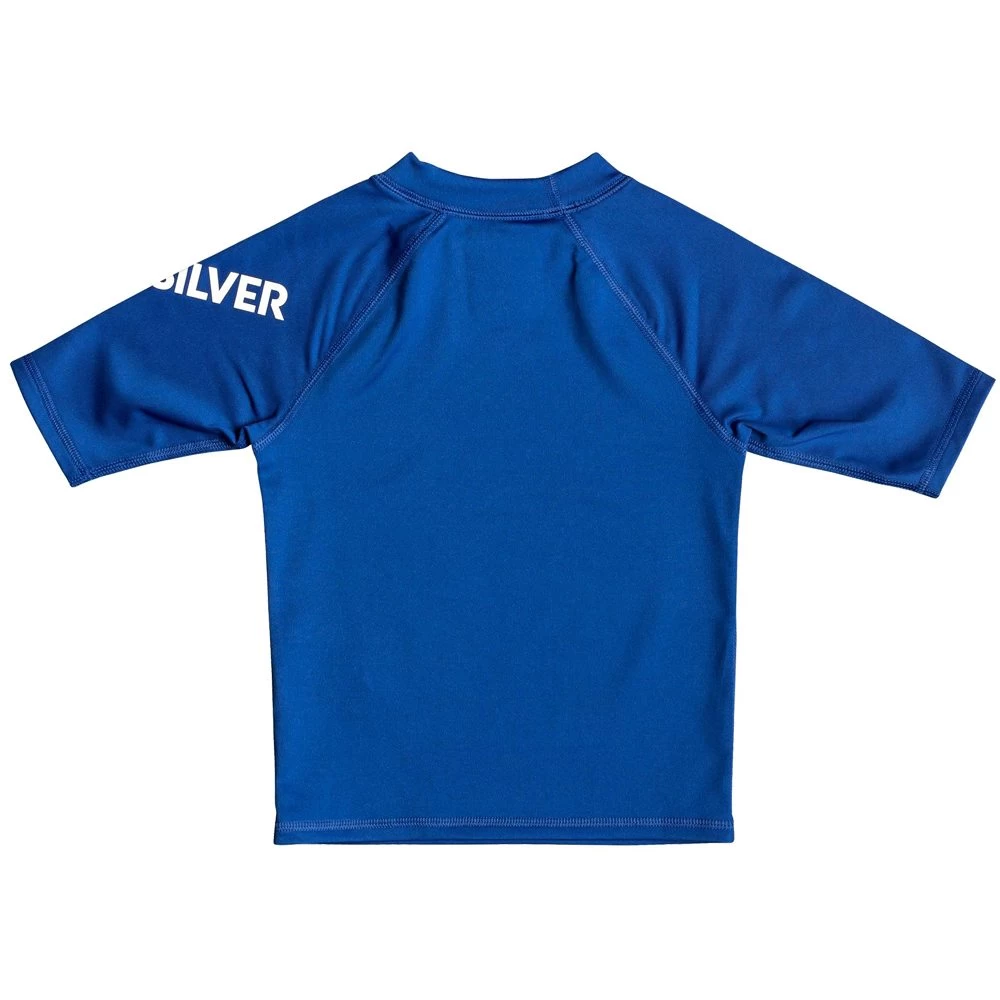 Quiksilver All Time Rashguard Kids Electic Blue 4 Quiksilver All Time Rashguard Kids Electic Blue - Image 2