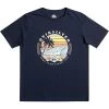 Quiksilver QS Surf Club T-Shirt Boys Navy Blazer -Water Adventure 41841673269a Quicksilver QSSURFCLUB T Shirt Ju navy blazer