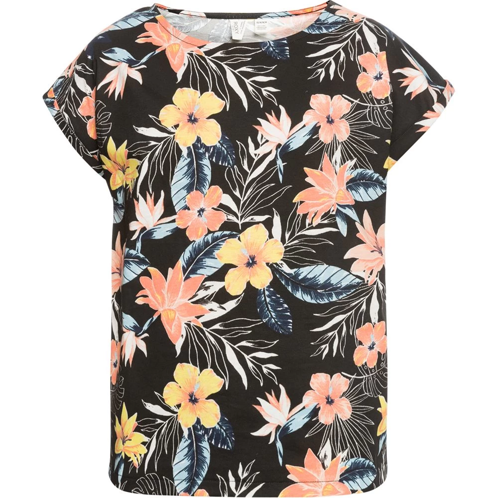 Roxy African Sunset T-Shirt Girls Anthracite Tropical Breeze 3 Roxy African Sunset T-Shirt Girls Anthracite Tropical Breeze