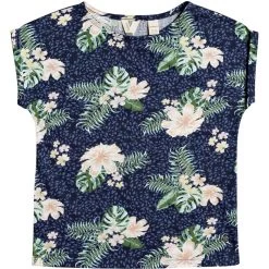 Roxy African Sunset T-Shirt Girls Mood Indigo Animalia