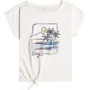 Roxy Pura Playa T-Shirt Girls White