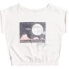 Roxy Everything I Want T-Shirt Girls Snow White -Water Adventure 41891029851a Roxy Eve I Want T Shirt Maed sno whi