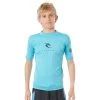 Rip Curl Corp Short Sleeve UV Tee Boys Blue