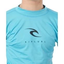 Rip Curl Corp Short Sleeve UV Tee Boys Blue -Water Adventure 42947387382c Ripcurl BOYS CORP Ki blue