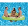 Happy People Triangle Lounge Air Mattress Light Green White