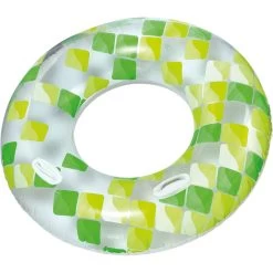 Happy People XXL Swim Tube Mosaic Light Green Dark Green