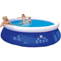 Happy People Quick Up Pool Including Pump Blue -Water Adventure 47649235141b HappyPeople Quick up Pool including pump