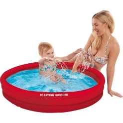 Happy People FC Bayern 3-Ring-Pool Red -Water Adventure 47649238155c HappyPeople FCB 3 Ring Pool aufgeblasen