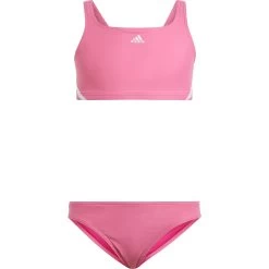 ADIDAS 3-Stripes Bikini Girls Pink Fusion