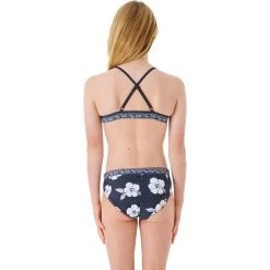 Rip Curl The Desert Waves Bikini Girls Black White -Water Adventure 48147383716b Ripcurl The Desert Waves Bikini Maed schwarz weiss