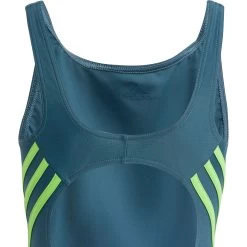 ADIDAS 3-Stripes Swimsuit Girls Arctic Night -Water Adventure 48210029558D adiads 3 Streifen Badeanzug Maedchen tuerkis