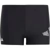 ADIDAS 3 Bar Logo Swim Boxers Boys Black -Water Adventure 48310028955A adidas 3 Bar Logo Boxer Badehose Jungen schwarz