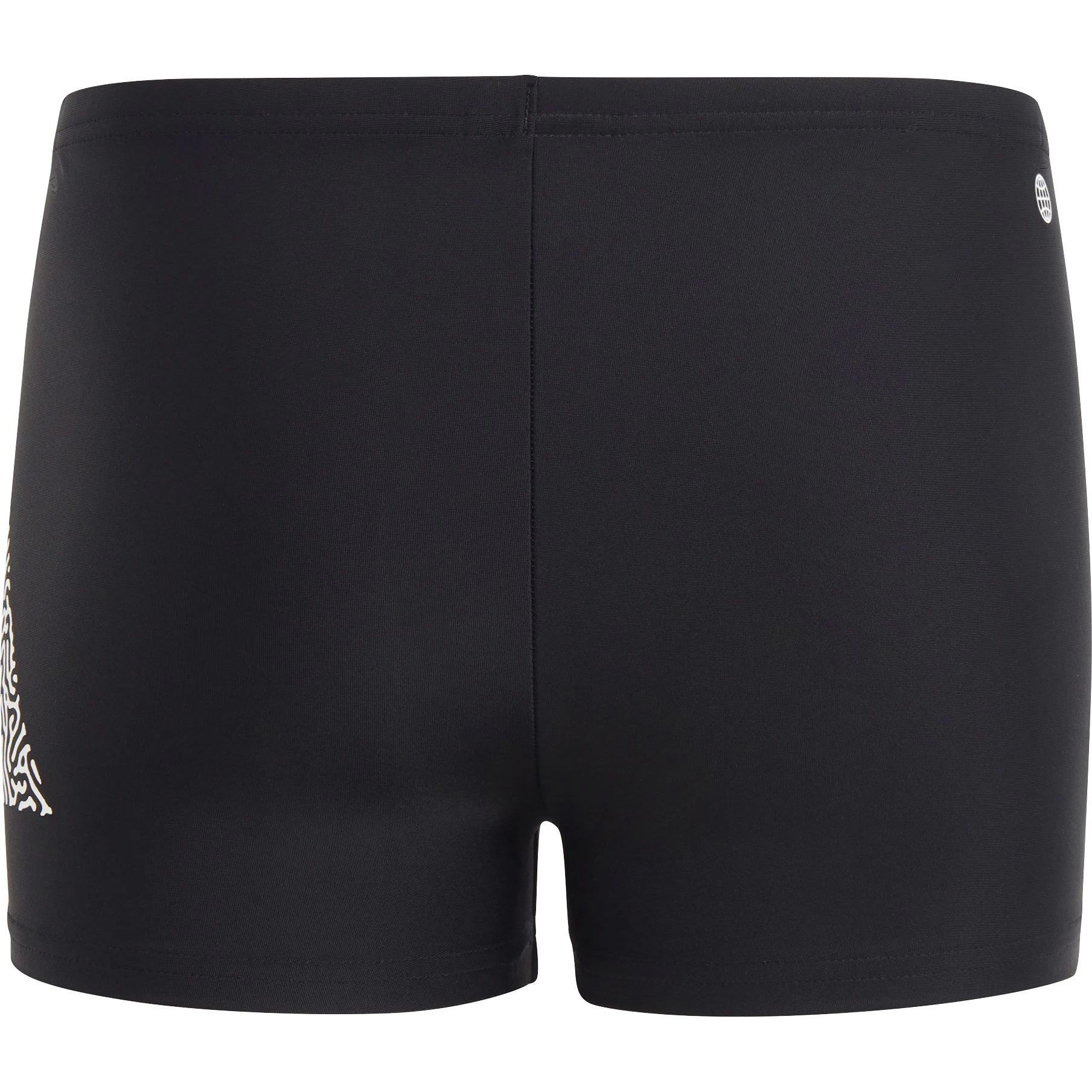 ADIDAS 3 Bar Logo Swim Boxers Boys Black 4 ADIDAS 3 Bar Logo Swim Boxers Boys Black - Image 2