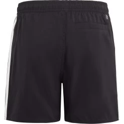 ADIDAS 3-Stripes Swim Shorts Boys Black -Water Adventure 48410021163B adidas 3 Streifen Badeshorts Jungen schwarz