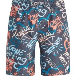 Protest Bart Jr Swimming Shorts Boys Deep Grey