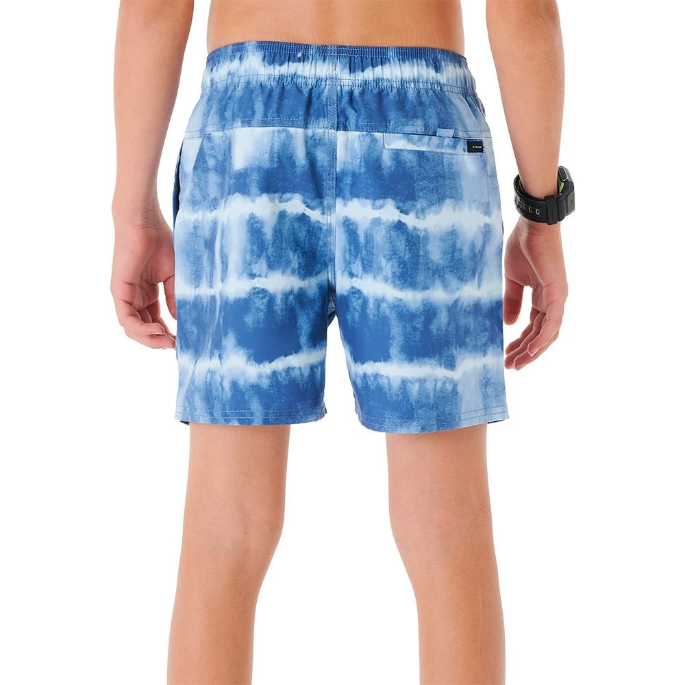 Rip Curl Tube Heads Dye Volley Swim Shorts Dusty Blue 4 Rip Curl Tube Heads Dye Volley Swim Shorts Dusty Blue - Image 2