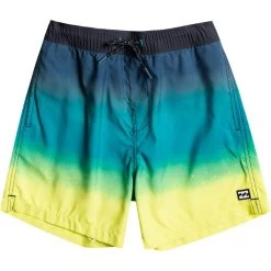 Billabong All Day Fade Layback Swim Shorts Boys Black