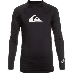 Quiksilver All Time Rashguard Boys Black