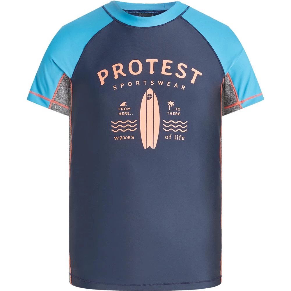 Protest Akino JR Rashguard Boys Night Skyblue 3 Protest Akino JR Rashguard Boys Night Skyblue