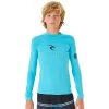 Rip Curl Corps UV Shirt Boys Blue -Water Adventure 48547382626a Ripcurl Corps Rash Vest Ju blau