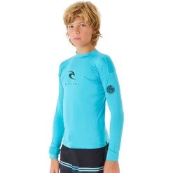 Rip Curl Corps UV Shirt Boys Blue -Water Adventure 48547382626b Ripcurl Corps Rash Vest Ju blau