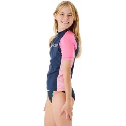 Rip Curl Daybreak UV-Shirt Girls Navy -Water Adventure 48547389862b Ripcurl Daybreak UV Shirt Maed navy